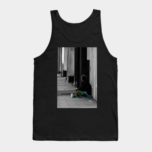 Alone - Please Read Artists Notes Tank Top by zglenallen